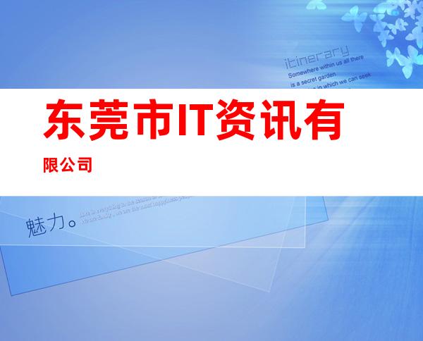 东莞市IT资讯有限公司